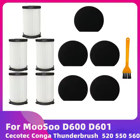 Fit For MooSoo D600, D601 Iwoly V600 Ariete RBT 2761 2759 Conga Thunderbrush 520 560 Techwood 7036 H