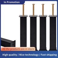 4 Piece Metal Furniture Support Legs Adjustable Height 20 to 22cm Heavy Duty Bed Center Frame Slat F