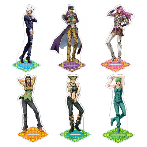 Anime Peripheral Store JoJo`s Bizarre Jolyne Cujoh Ermes Costello Foo Fighters Weather Report Narcis
