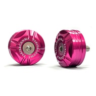 ตุ้มปลายแฮนด์ V5. M6 สำหรับ HONDA GIORNO125 / LEAD125 น็อตปลายแฮนด์ CNC สีสวย สามารถใส่ได้หลายรุ่น ม