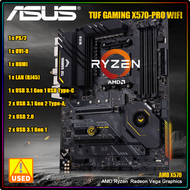 [Llesd] Asus Moederbord Tuf X570-PRO เกม (Wi-Fi) Ondersteunt Amd Ryzen 5 5600 4000 5000, Ddr4 5100 (