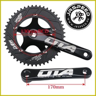 ✿ ◊ ﹊ OTA Alloy Crankset 48T Single Speed Fixie Fixed Gear Bike Jrspeed