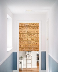Egyptian Symbols Door Cur Cafe Restaurant Decor Partition Japanese Curtain Drapes Kitchen Entrance Hanging