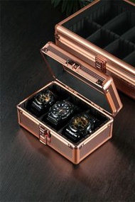 玫瑰金手錶收納盒#3位手錶盒#機械手錶收納盒#watch box