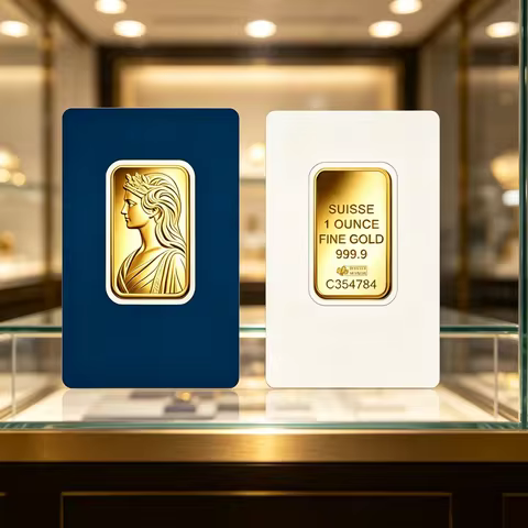 Switzerland 2.5-100 Gram Gold Bar Fine in Sealed Non-magnetic Crafts Ornaments Creative Gifts High-q