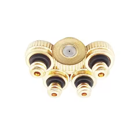 10-24 UNC Low Pressure Misting Nozzle Garden Water Sprayer Orifice From 0.1mm To 0.8mm 5 Pcs Per Bag