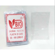 Plastic name bag id cardTAG 10.5X16 BIO
