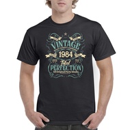 CODREADY STOCK Mens 41st Birthday T-Shirt 1984 Born Dad Gift 100% Cotton Cool Casual Street StylishK