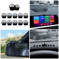 moon3 Black Coal Car Decoration Self Adhesive Soot Sprites Ornament Decors