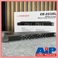 MICROTECH CE-223XL crossover MICRO TECH CE223XL ครอสโอเวอร์ CE 223 XL CE223 CE-223 ครอส3ทาง ครอส 2ทา