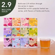 【2.9 million sold in Japan】SEIKATSU no KI Fruity Herbal Tea 12 Flavors Caffeine Free Japan
