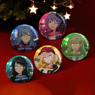 [SALE] BanG DreamSeries Ave Mujica Reflective Double Flash Bar Badge Youtian Temple Ruomai Guzi Pend