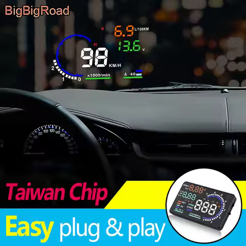 Car Windscreen Projector OBD2 HUD Head Up Display For Nissan Teana Versa Note Frontier GT-R March Ju