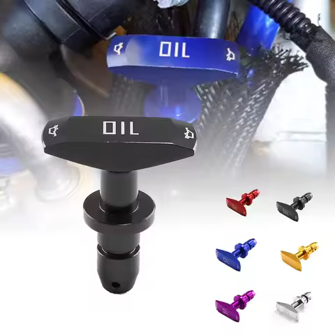 Universal Car Dipstick Puller Aluminum Automobile Replacement Car Oil Dipstick Pull Handle Engine Oi