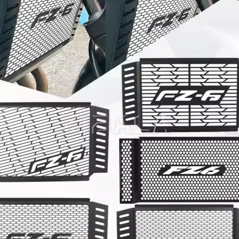 For YAMAHA FZ6 FZ 6 FAZER FZ-6 2007 2008 2009 2010 Motorcycle fz6 fazer Radiator Guard Grille Protec