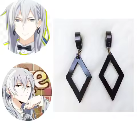 Anime Earrings Yuki Orikasa Yukito Dangles Earing Ring Cosplay Prop Accessories