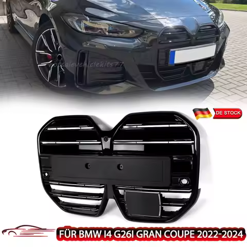 Front Bumper Hood Grille Grill for BMW 4 Series G26 4-Door I4 M50 Gran Coupe 2022 2023 2024 Centre G