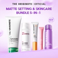 The Originote 5in1 Skincare Package, Skincare Set Face Wash Cleanser Toner Serum Moisturizer Gel Sun