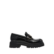 Steve Madden รุ่น File-away รองเท้าลำลองผู้หญิง สี Bone Box Leather