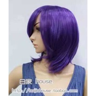 Cosplay Wig Leonari Saito Ichima Mongolia Purple Hara Atsushi Xiaonan Tutor Dark Purple Short Hair