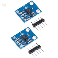 YXA 2Pcs GY-61 ADXL335 Triaxial Accelerometer Module 3‑5V Accelerometer Sensory Module Converters Ou
