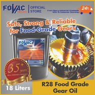 FOVAC® R28 Food Grade Gear Oil 68, 150, 220, 320 & 460 - 18 Liters