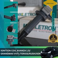 IGNITION COIL SPARK PLUG COIL AVANZA 1.5/GRAN MAX VVTI /TERIOS/RUSH/XENIA MOBILETRON 19070-BZ031 190