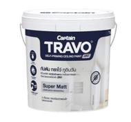 Captain Travo Self-Priming Ceiling Paint 2 in 1 กัปตัน ทราโว่ ทูอินวัน สีทาฝ้า ทาเพดาน มีรองพื้นในตั