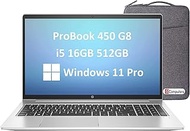 HP ProBook 450 G8 15.6" FHD (Intel 4-Core i5-1135G7, 16GB RAM, 512GB PCIe SSD, UHD Graphics) Full HD