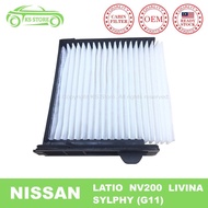 Nissan Latio Livina Sylphy G11 NV200 Carbon Cabin Air Filter