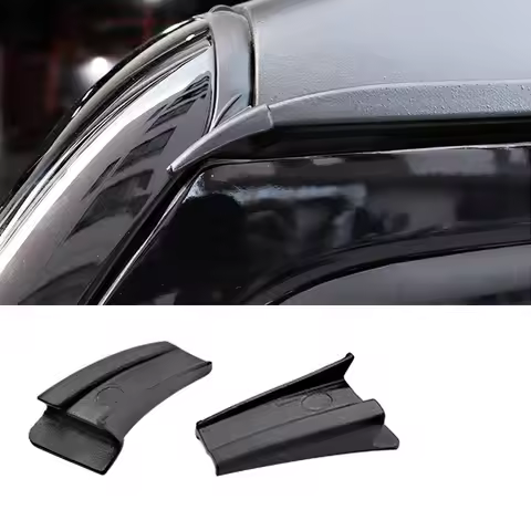 Car Roof Water Rain Shield Diversion Rainwater Channel Slot Gutter Extension for Jeep Wrangler JK JL