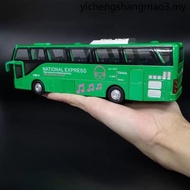 5 Open Door Alloy Double-Decker Bus Model Real Travel Bus Bus Bus Children Boy Toy Car