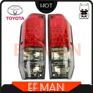 Toyota Land Cruiser LC2 PRADO LED TAIL LAMP LJ78 LJ79 LJ79 KZJ79 HJ79 LJ77 70 Rear Crystal red white