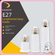 DIACHASG Lamp Holder Base, 65mm/95mm/120mm White E27 To E27 Extender, Plastic Extend Extension Socke