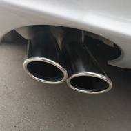 For Benz W204 C63 C180 C200 C220 C230 C250 C280 C300 C350 W204 Tail Exhaust Muffler Tip End Pipes Silencer Tail Pipe 200