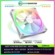 NZXT F140 RGB DUO 140mm Fan - White