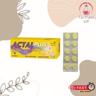Actal Plus 10 Tablet (1 Strip)