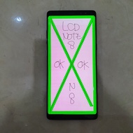 LCD SAMSUNG NOTE 8 ORIGINAL