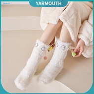 Women's Warm Socks - 3D Cartoon Design, Soft Elastic Fit for Cold Weather