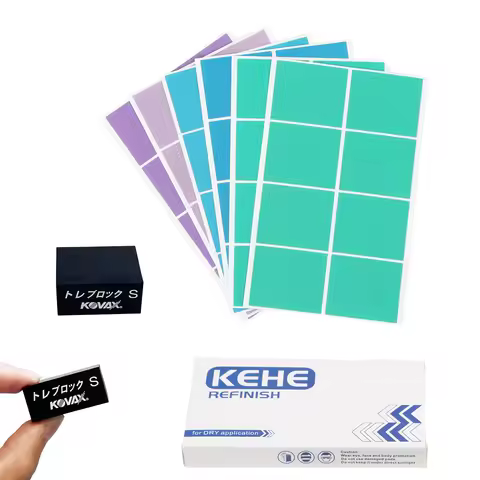 25Pcs Point Sandpape with Japan KOVAX Polishing Sanding Block Grit 600-3000 Sanding Paper Car Paint 