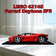 Lego Transparent Acrylic Display Box For Lego 42143 Ferrari Daytona SP3 Popmart Labubu Zimomo for Sh