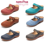 FC3 Women's Casual Anti-Slip Buckle Wedge Sandals