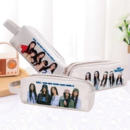 Kim Min Chi Lee HYEIN Kim Min Chi HYEIN MINJI HAERIN Merchandise Fabric Pencil Case Stationery BD65
