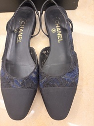 Chanel 鞋 Slingback 100%真