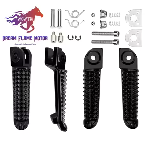 Rider Passenger Pedal Set Racing Front Footpeg Rear Footrest Motorcycles Parts For YAMAHA YZF-R1 R1M