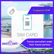 [eSIM][1-7 Days] Singapore High Speed Unlimited Data 4G Travel Prepaid eSIM Roaming Data (Singtel)