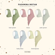 BOHOPANNA INSTANT PASHMINA - INSTANT VEIL FOR GIRLS TUDUNG BUDAK PEREMPUAN TUDUNG SARUNG BUDAK