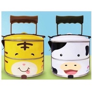 Morinaga Tiffin 2 Layer （Tiger/Cow）CK3 Free Gift