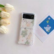 9273韓風花卉三星SAMSUNG Galaxy Z Flip3 電話手機殼
