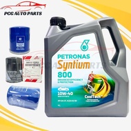 ORIGINAL PETRONAS Semi Synthetic Engine Oil 10w40 Syntium 800 4Litre Minyak Hitam Enjin Oil Semi Min